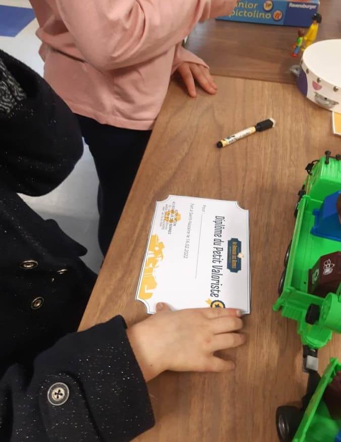 atelier petit valoriste tri diplome réemploi recyclerie au bonheur des bennes 44 saint-nazaire