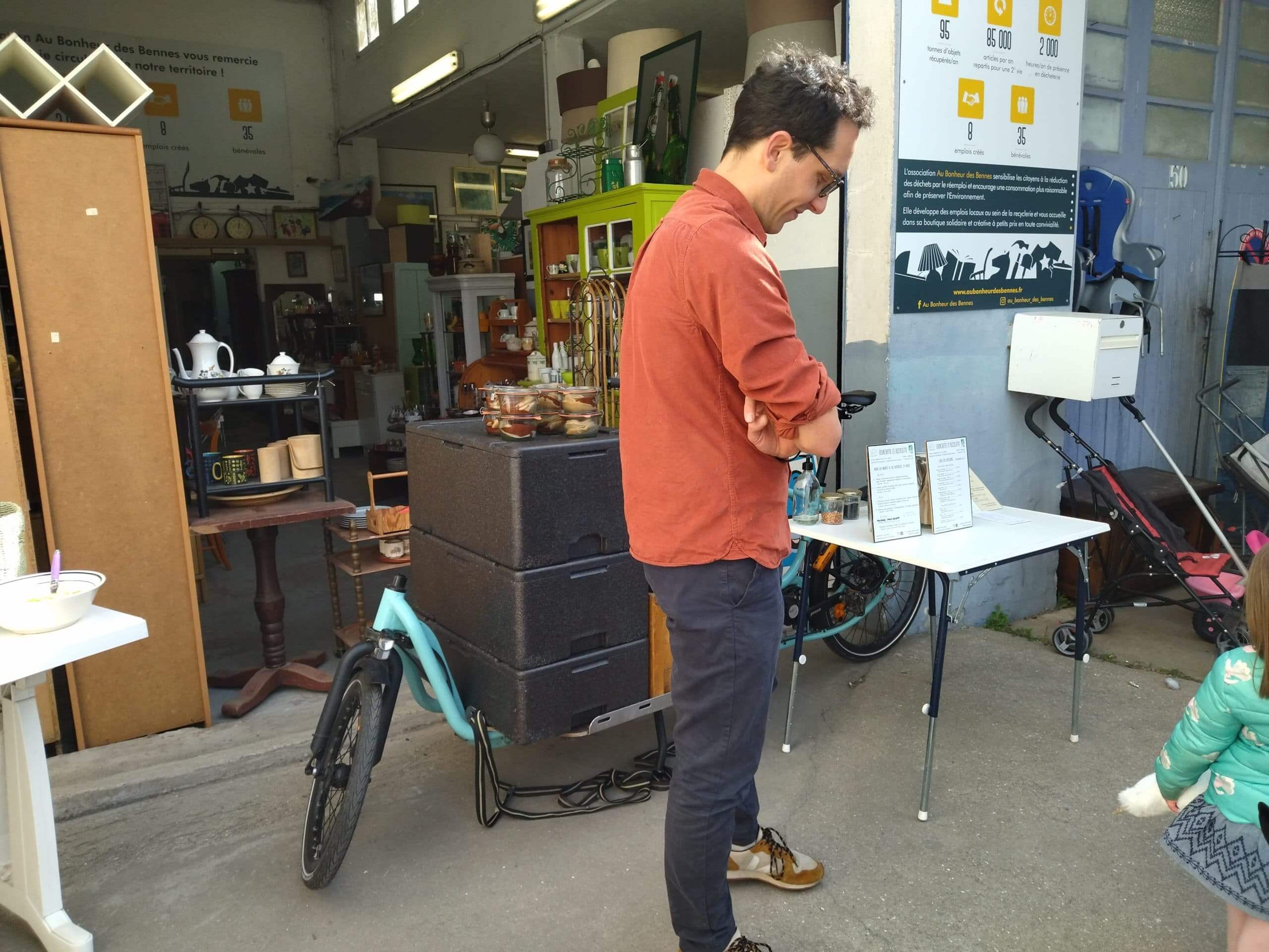 évènement vélo au bonheur des bennes saint nazaire 44