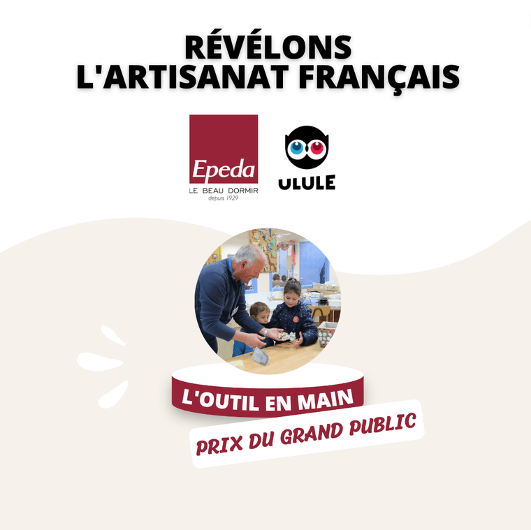 L'Outil en Main remporte le prix du "Coup de cœur grand public" avec Epeda et Ulule | L'Outil en Main France