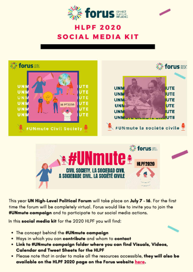 UnMute campaign | Forus