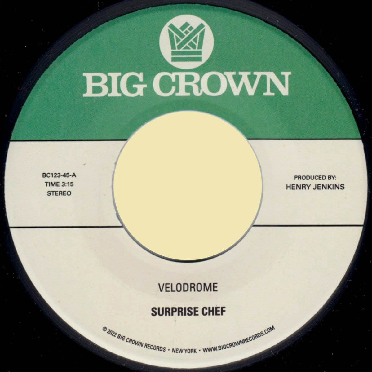 SURPRISE CHEF "VELODROME" 7 inch | Star Wax Magazine