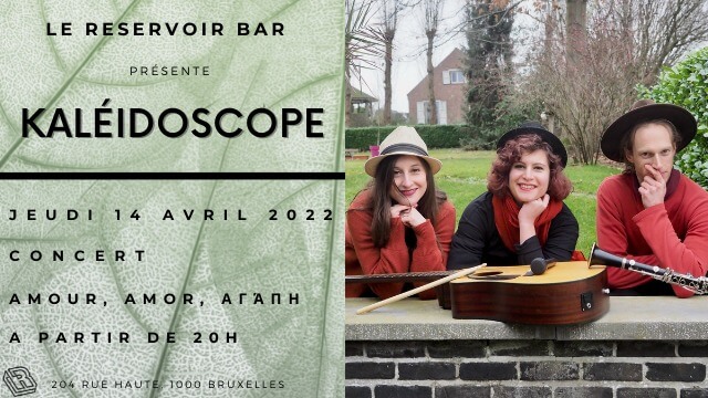 Le Reservoir bar présente Kaléidoscope | Le Reservoir Bar