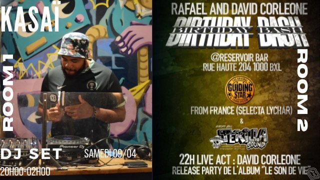 Le Reservoir bar invite Raphael Tekilla et Kasaï | Le Reservoir Bar