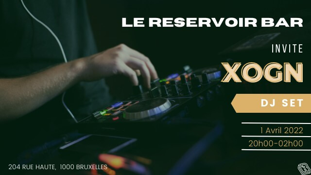 Le Reservoir bar présente XOGN | Le Reservoir Bar