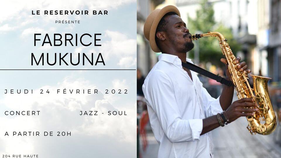 Le Reservoir bar présente Fabrice Mukuna | Le Reservoir Bar