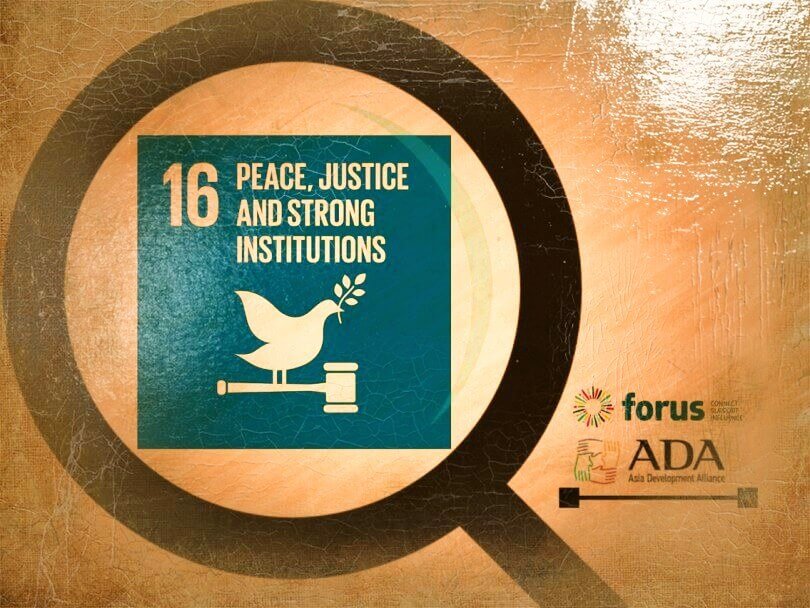 Forus and ADA coalition prepare a report on the role of the Goal 16 on civic space | Forus