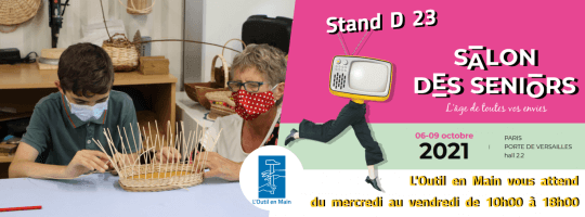 L'Outil en Main au Salon des Seniors du 6 au 8 octobre à Paris | L'Outil en Main France