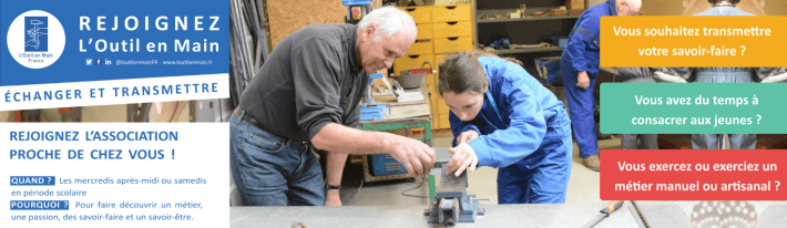Rejoignez L'Outil en Main | L'Outil en Main France