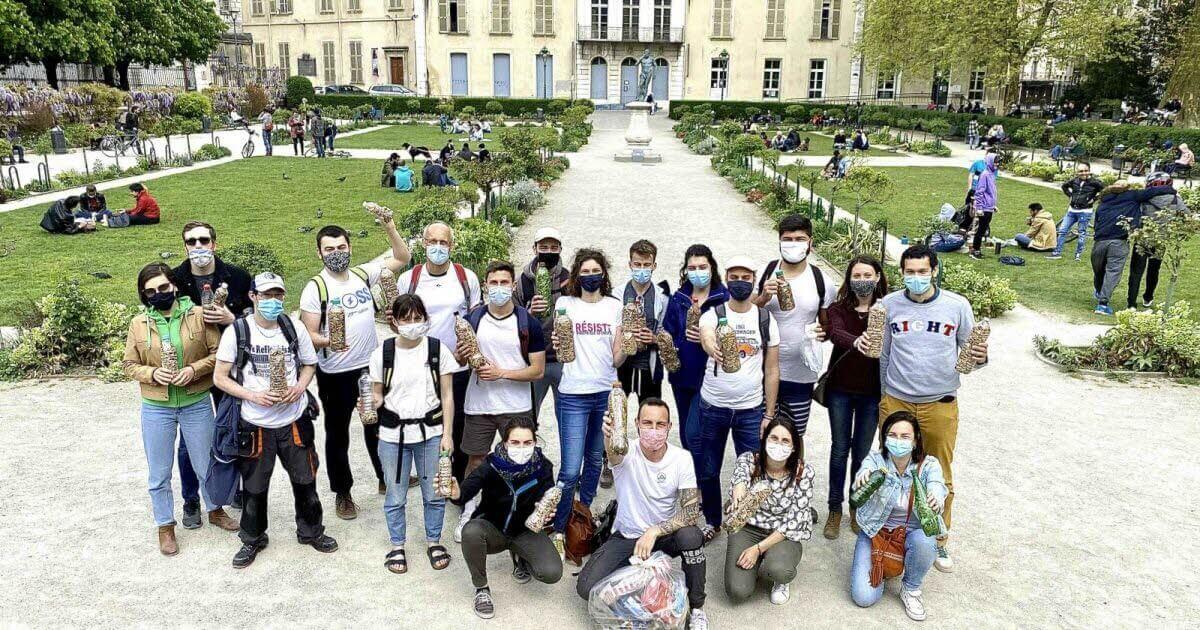 Isère. En images : un après-midi à ramasser les mégots à Grenoble | HEBDO ECOLO
