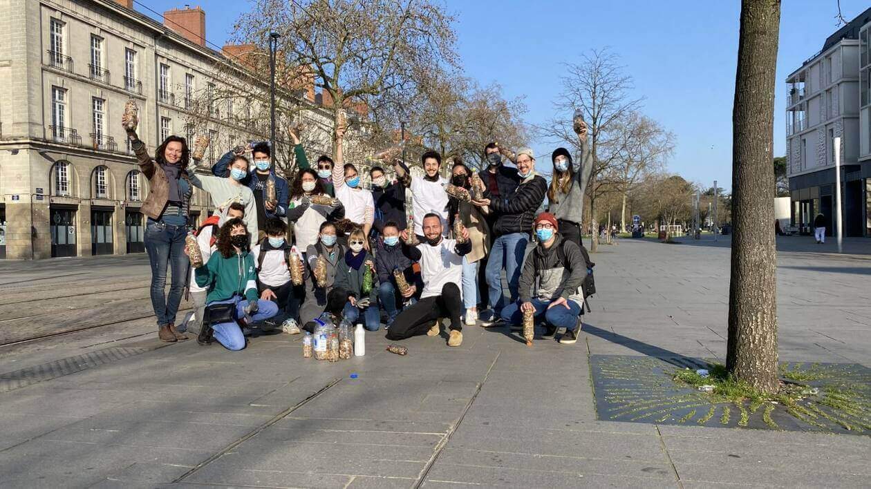 Nantes. 21 500 mégots ramassés dans le centre -ville | HEBDO ECOLO