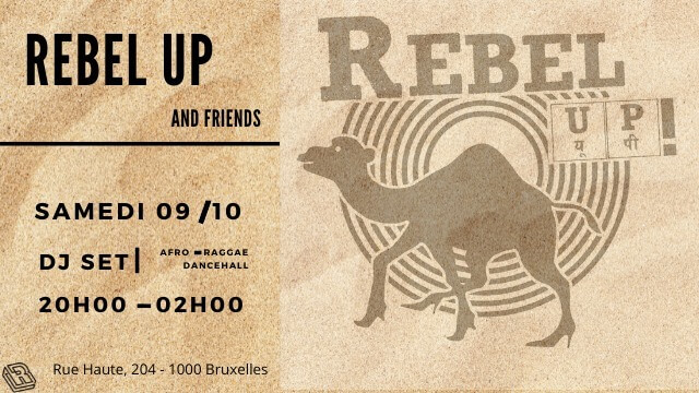 Le Reservoir invite Rebel Up & Friends | Le Reservoir Bar