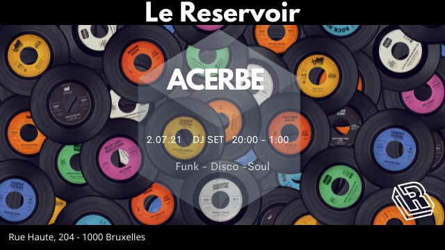 Le Reservoir invite ACERBE | Le Reservoir Bar