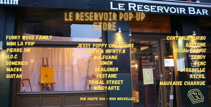 Le Reservoir Pop-up Store | Le Reservoir Bar