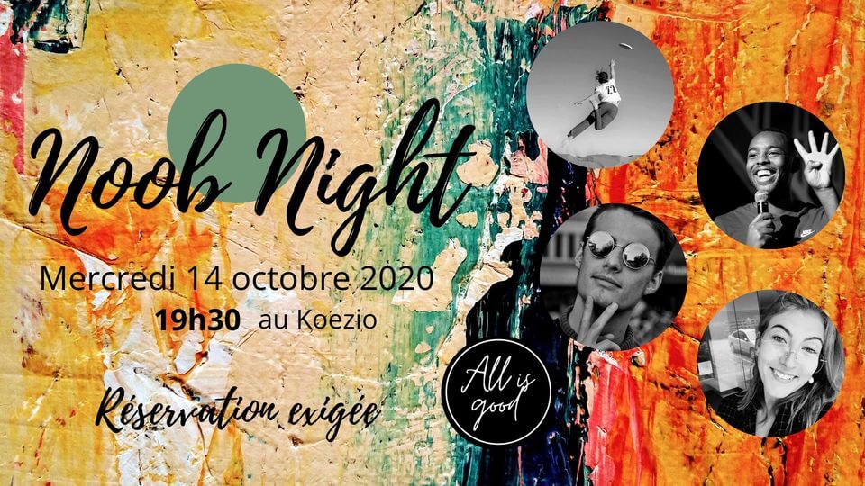 Noob Night #3 @Koezio Brussels | Le Reservoir Bar