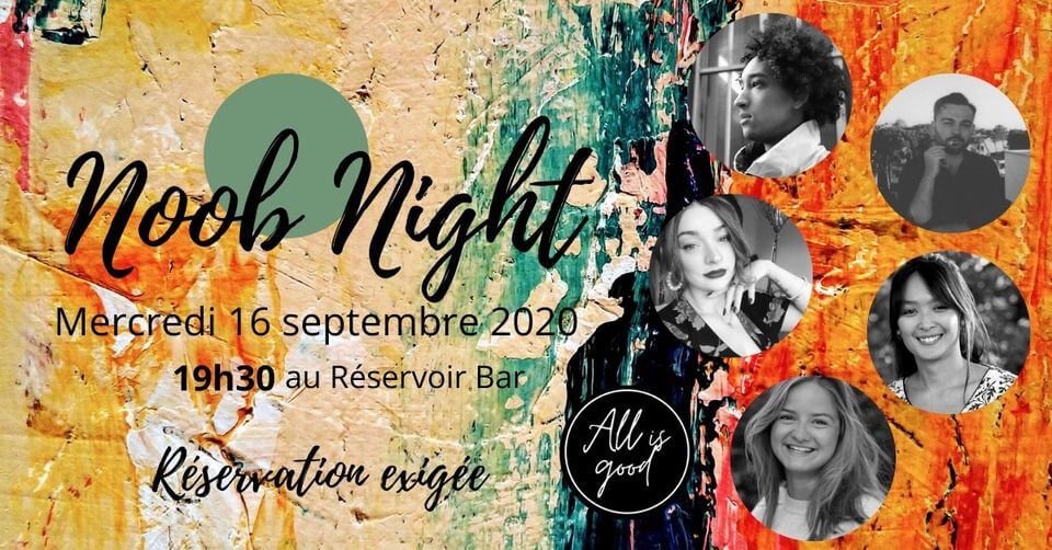 Noob Night #2 - SOLD OUT- | Le Reservoir Bar