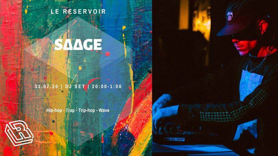 Le Reservoir invite SΔΔGE | Le Reservoir Bar