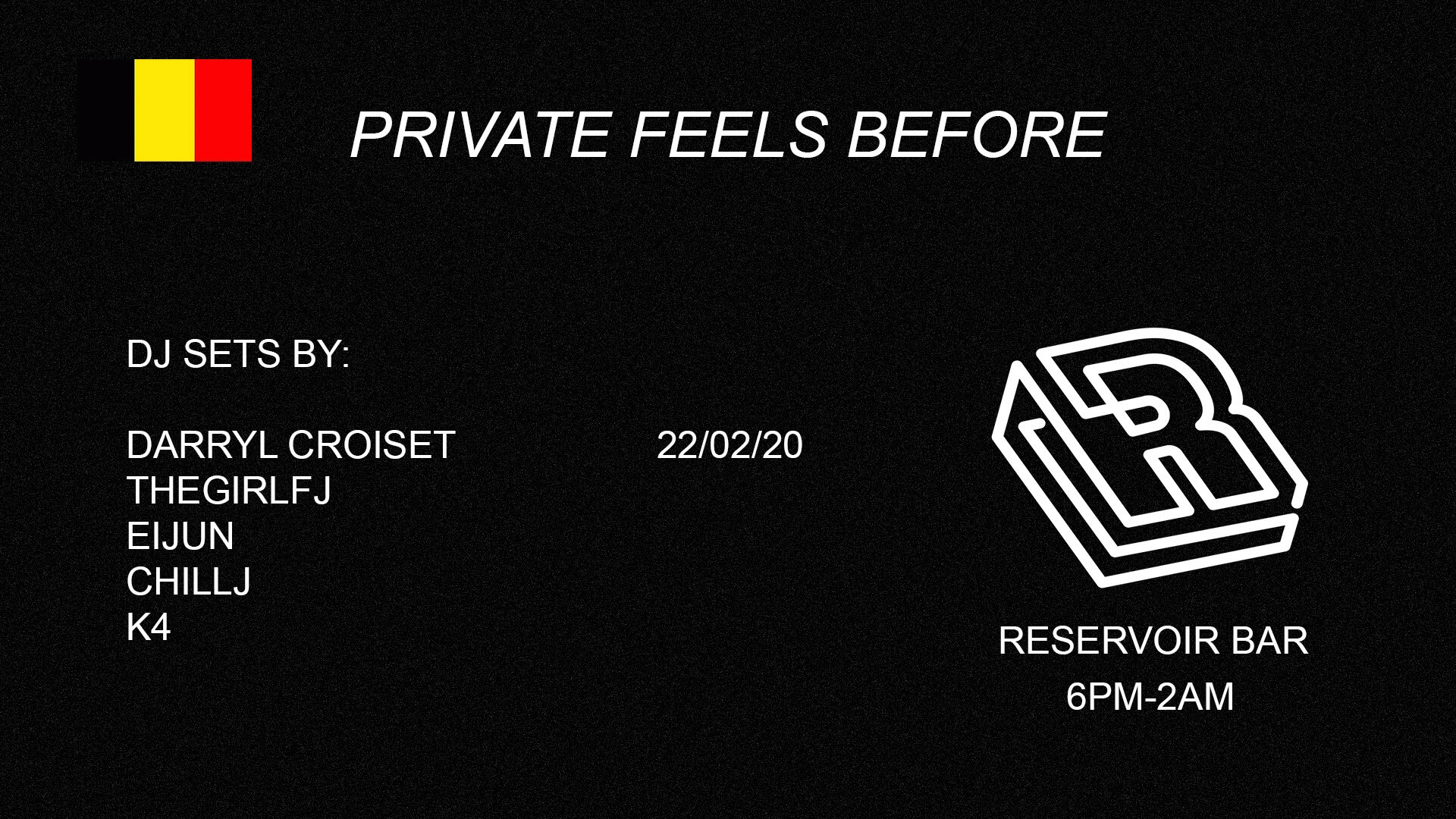Private feels before at Reservoir bar | Le Reservoir Bar