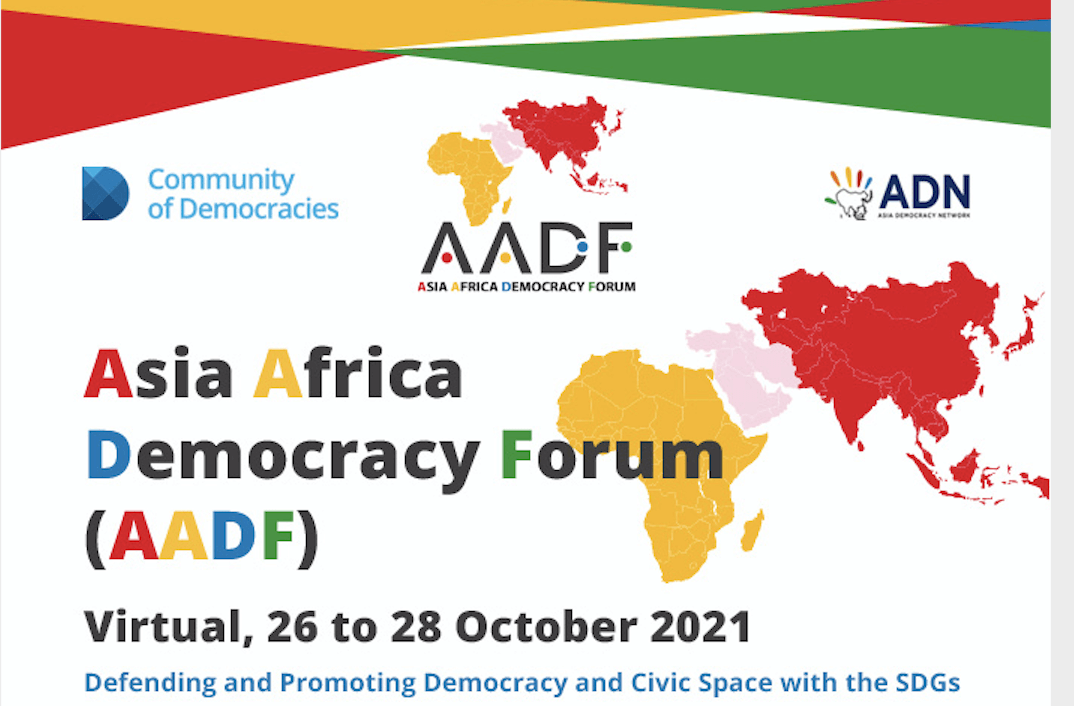 Virtual Asia-Africa Democracy Forum | Forus