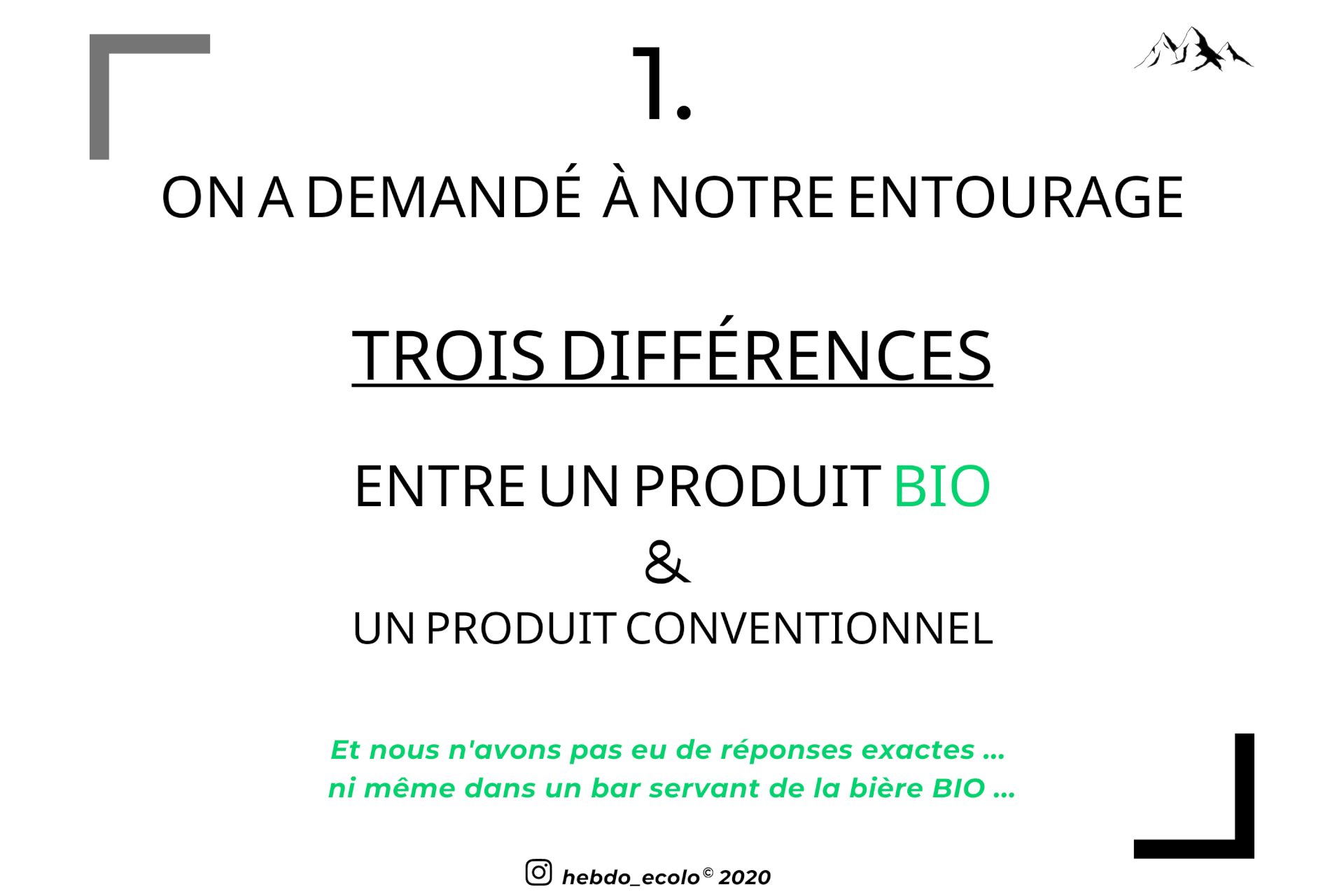 Le BIO, qu'est ce que c'est ? | HEBDO ECOLO