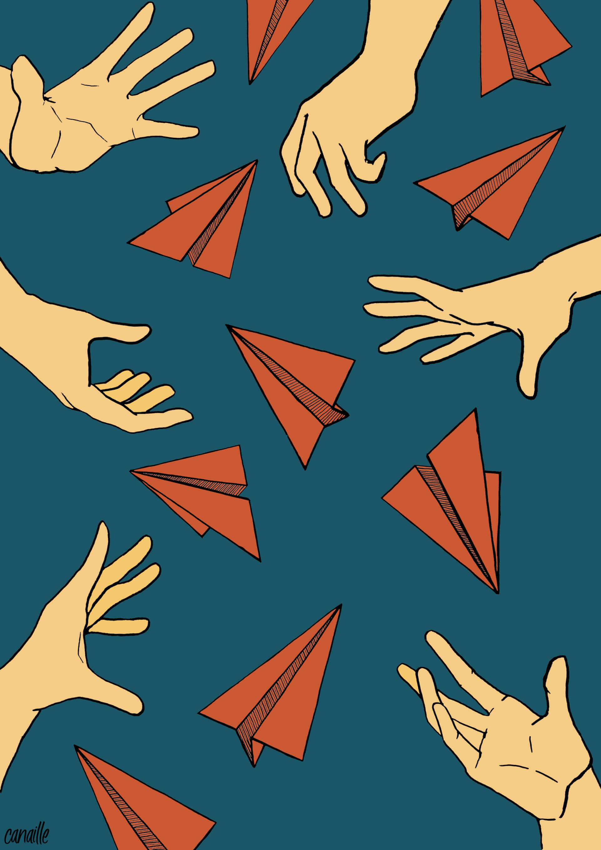 Throw | Canaille Illustration