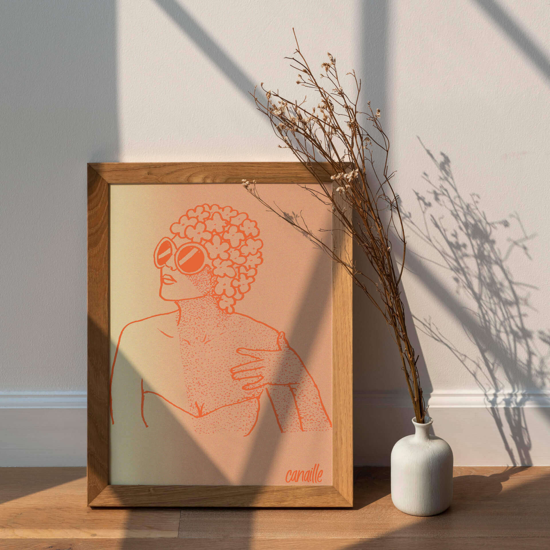 Affiche - soleil | Canaille Illustration