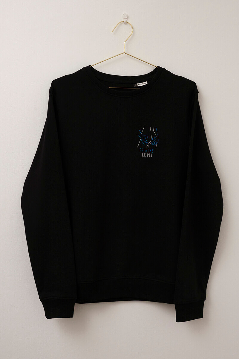 sweat shirt - prendre le pli | Canaille Illustration