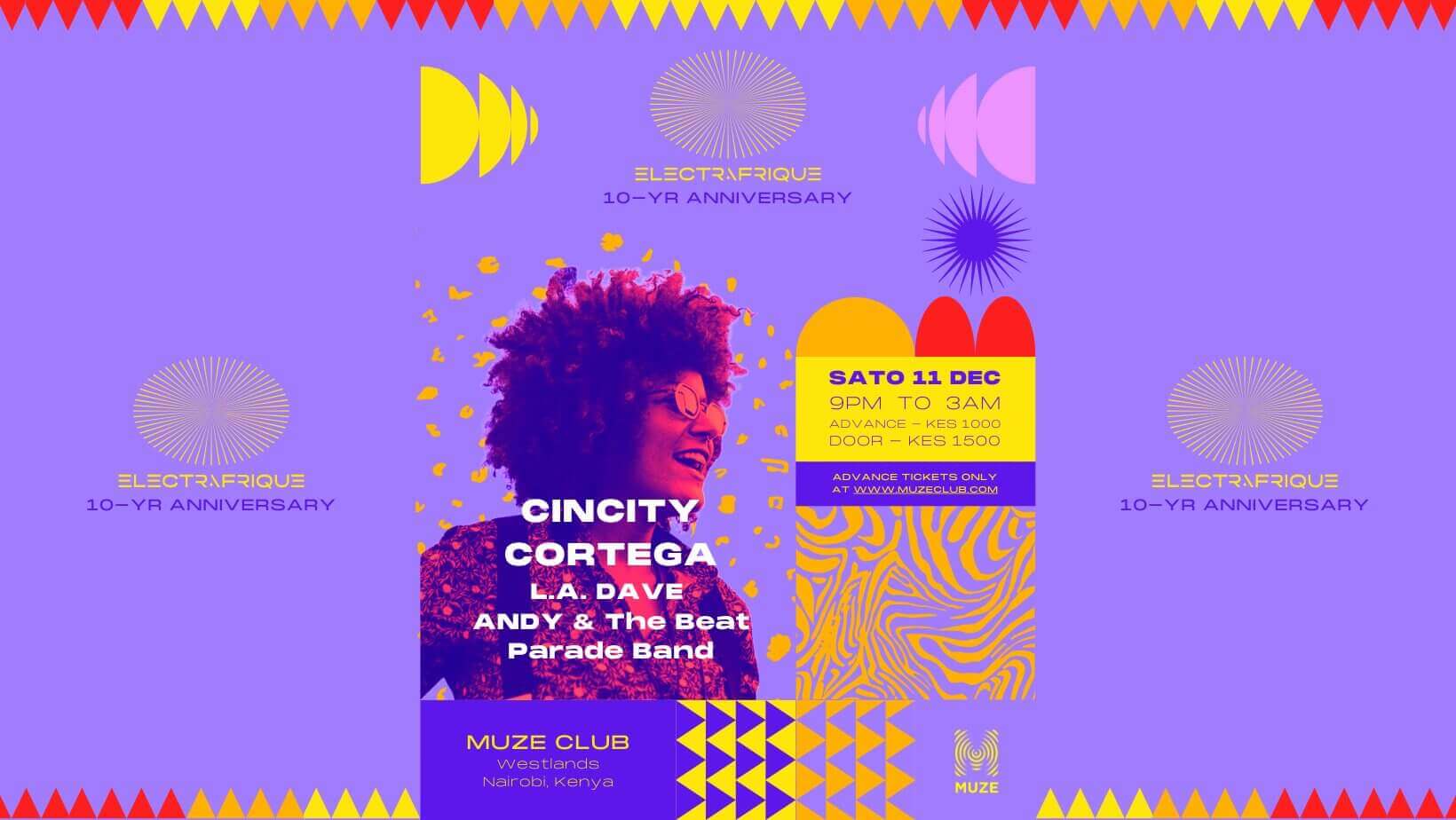 ElectrAfrique 10YRS ft. Cincity x Cortega | ElectrAfrique