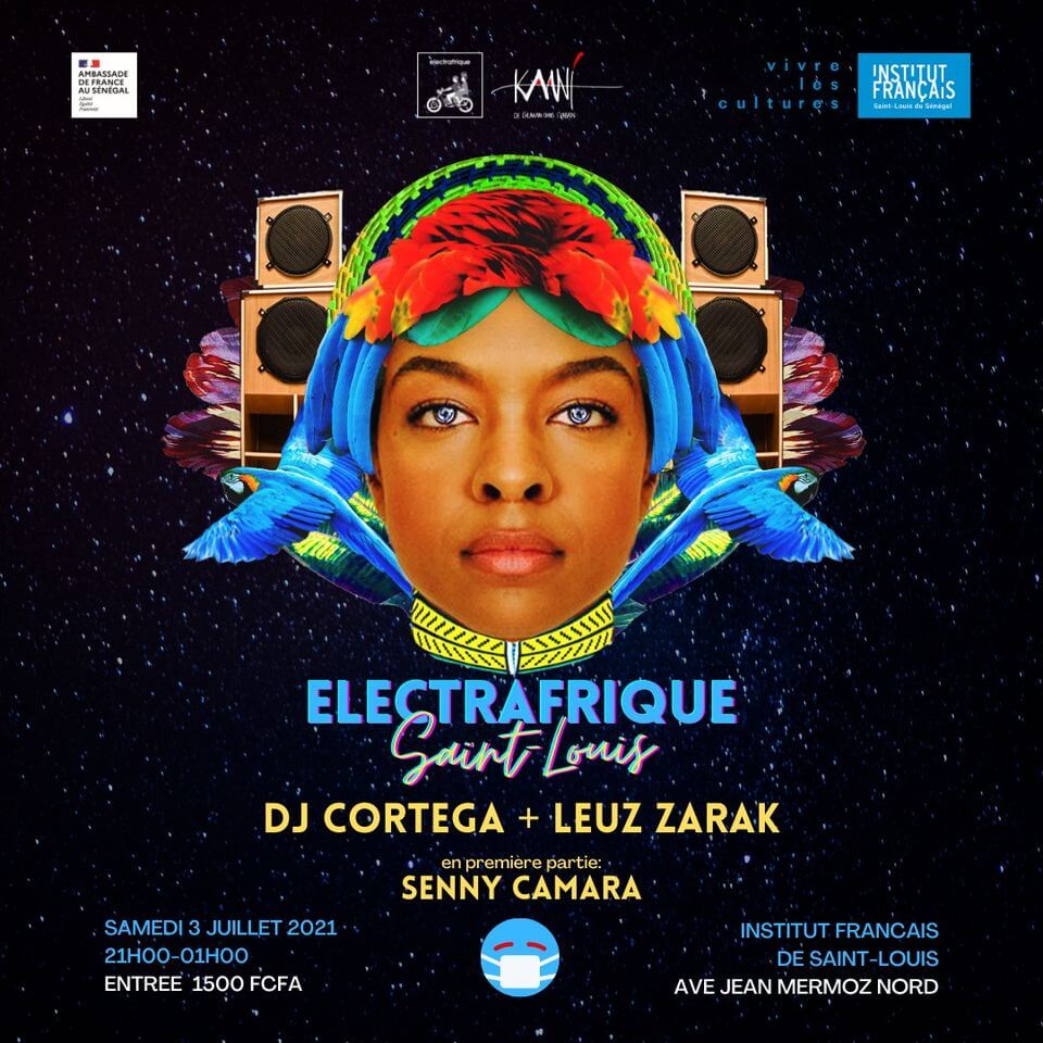 SOIREE ELECTRAFRIQUE|| DJ CORTEGA & DJ LEUZ ZARAK avec Senny Camara en première partie | ElectrAfrique