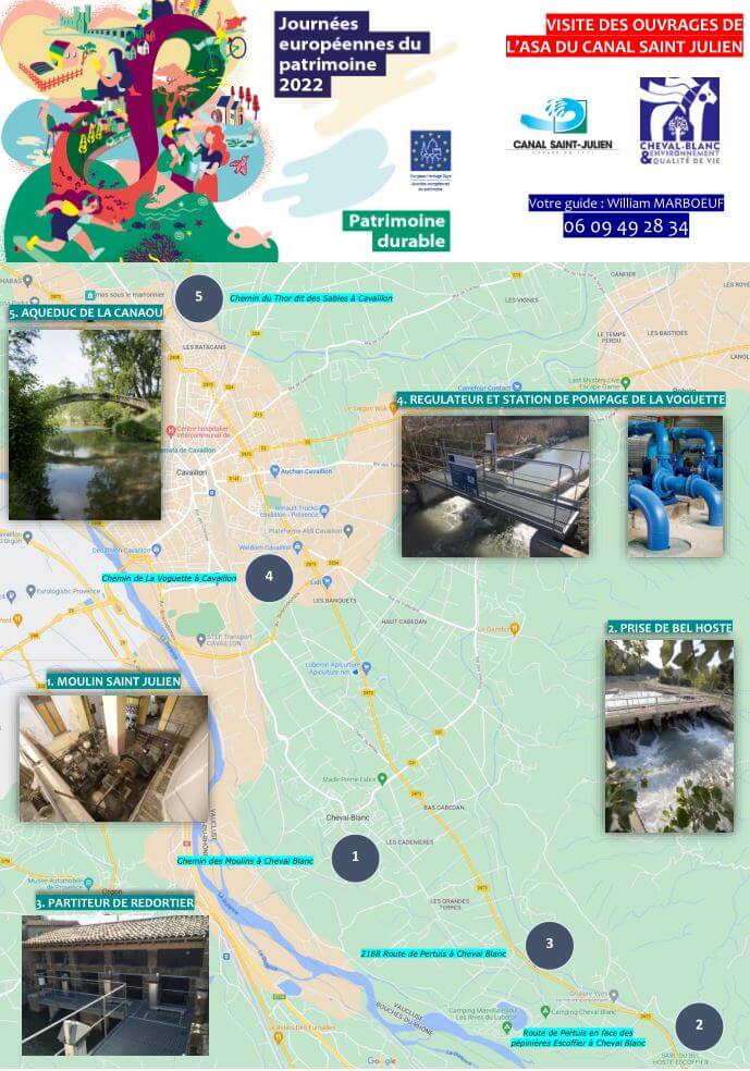 Visite du Canal Saint Julien | Vivant·e !