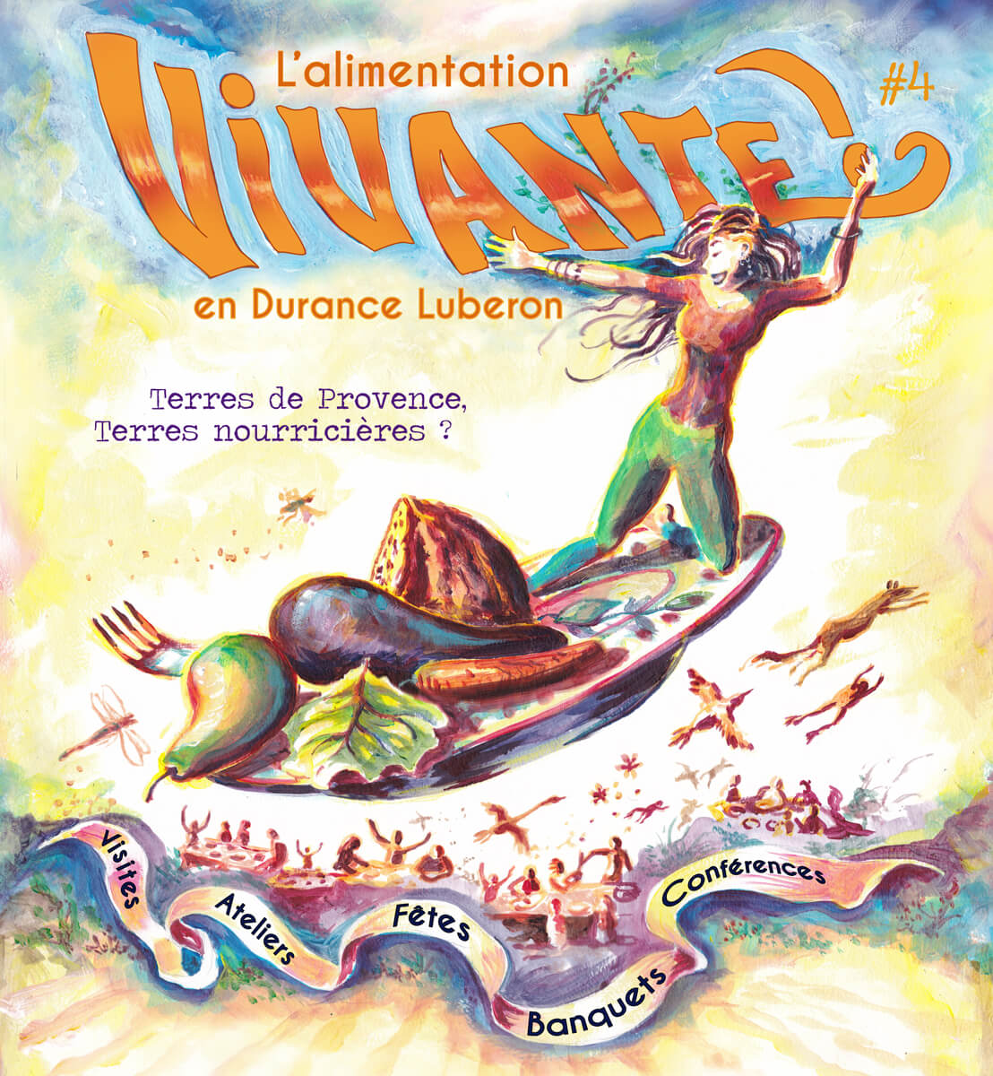 Visites d'une ferme & cantine solidaire | Vivant·e !