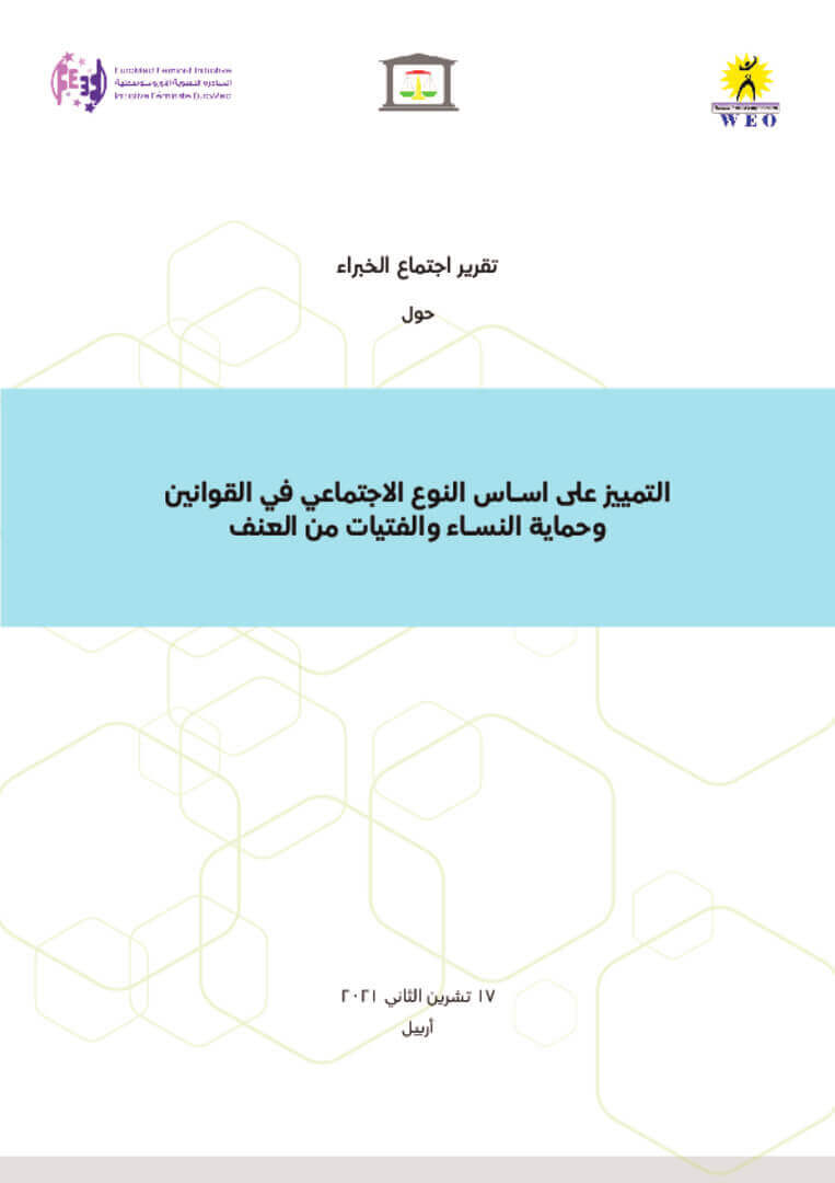 توصيات: التمييز على اسـاس النوع الاجتماعي في القوانين وحماية النسـاء والفتيات من العنف | EFI - EuroMed Feminist Initiative