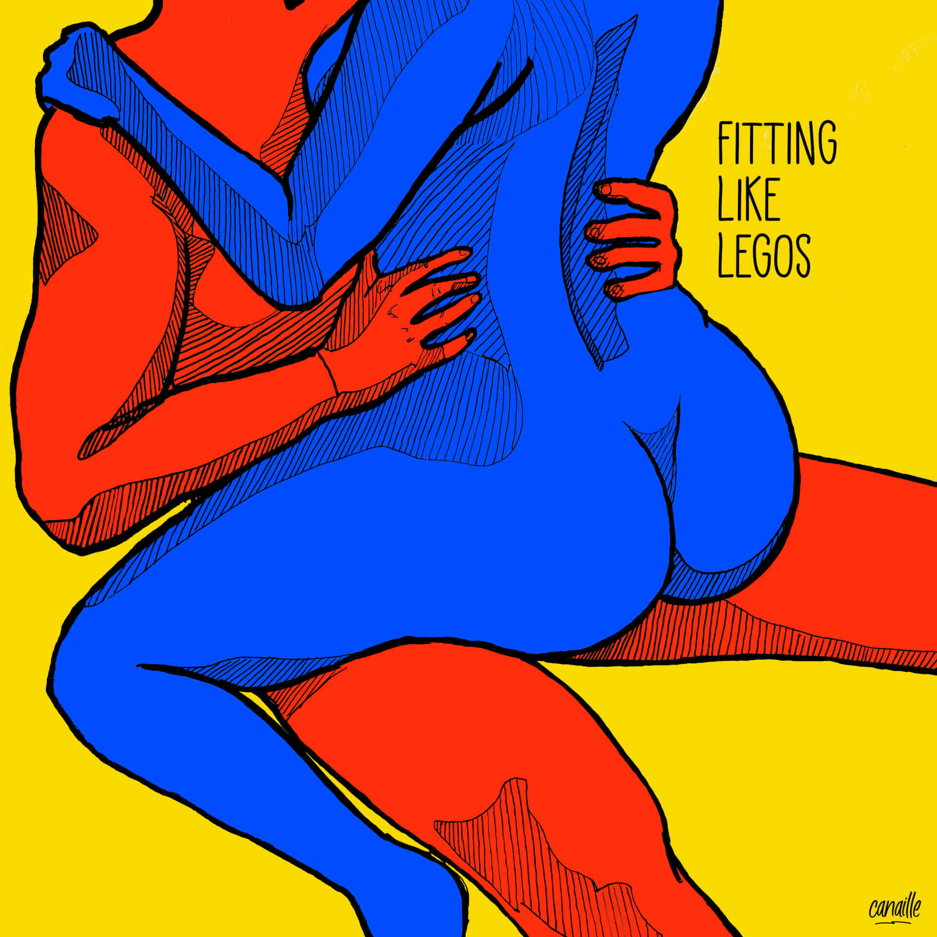 Fitting like legos | Canaille Illustration