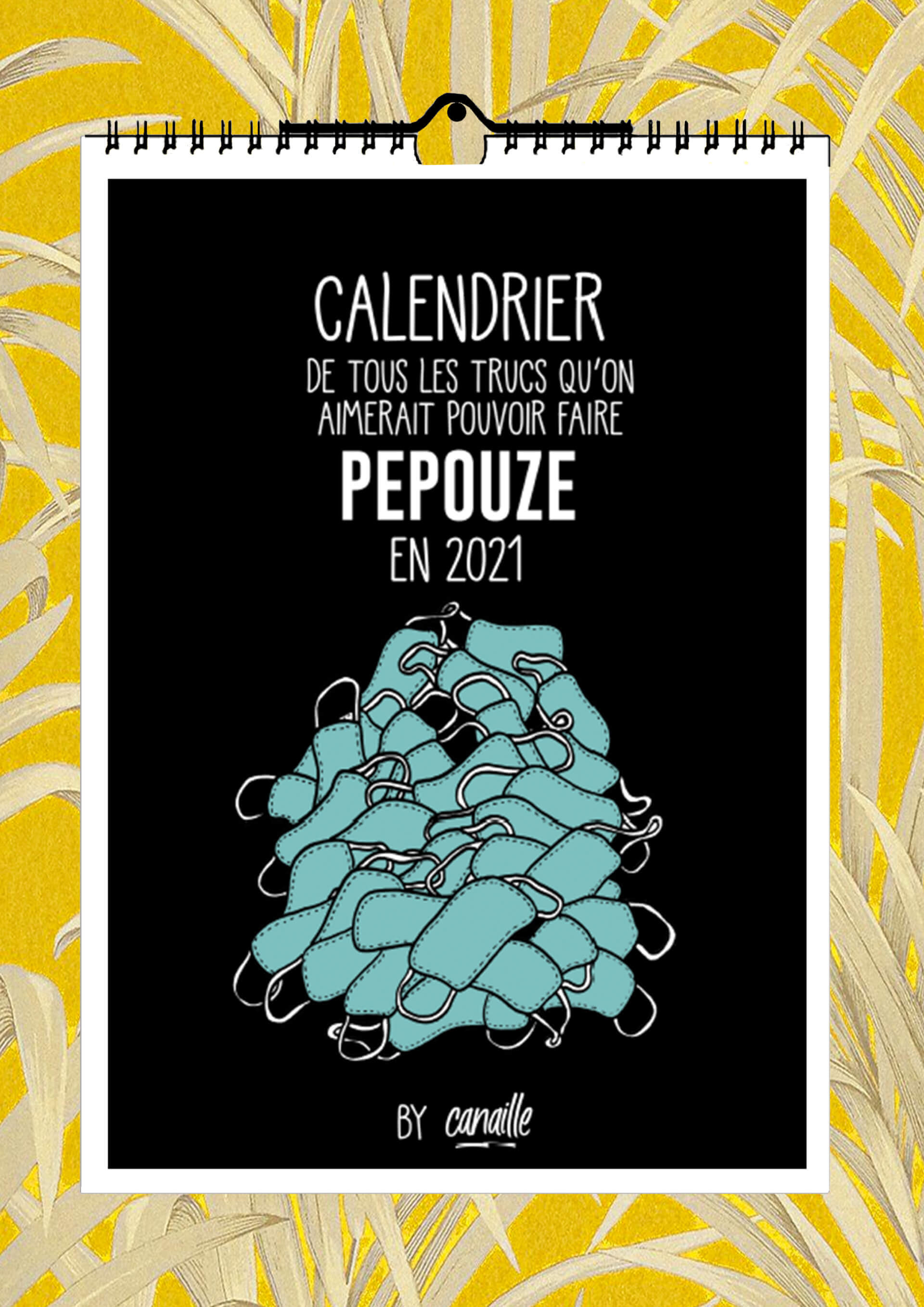 Calendrier - couverture | Canaille Illustration