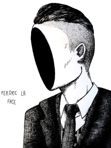 "Perdre la face" | Canaille Illustration