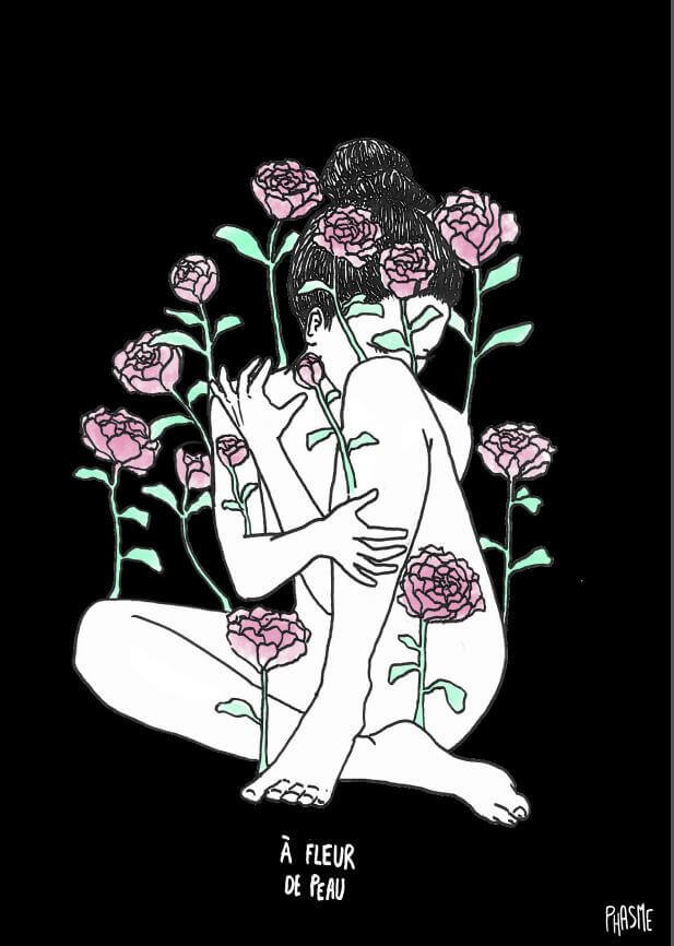 "À fleur de peau" | Canaille Illustration