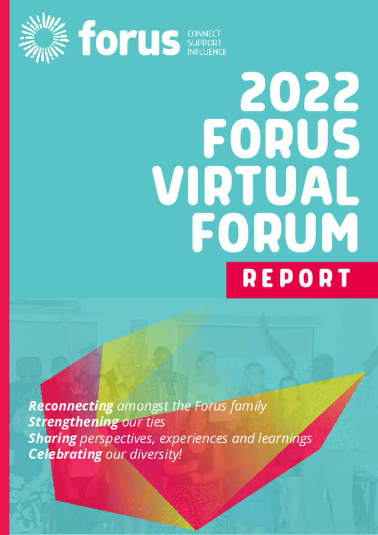 Forus Virtual Forum 2022 - Report | Forus
