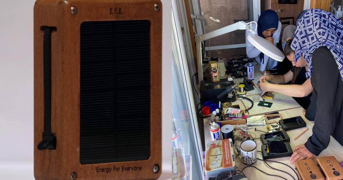 Empatiyle yapılan imece, EFE adlı bir solar powerbank yarattı | Imece Inisiyatifi