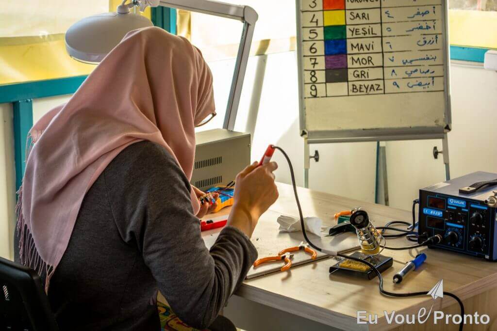 Imece Initiative Association helps refugees with Energy for Everyone project - Turkey Mozaik Foundation | Imece Inisiyatifi