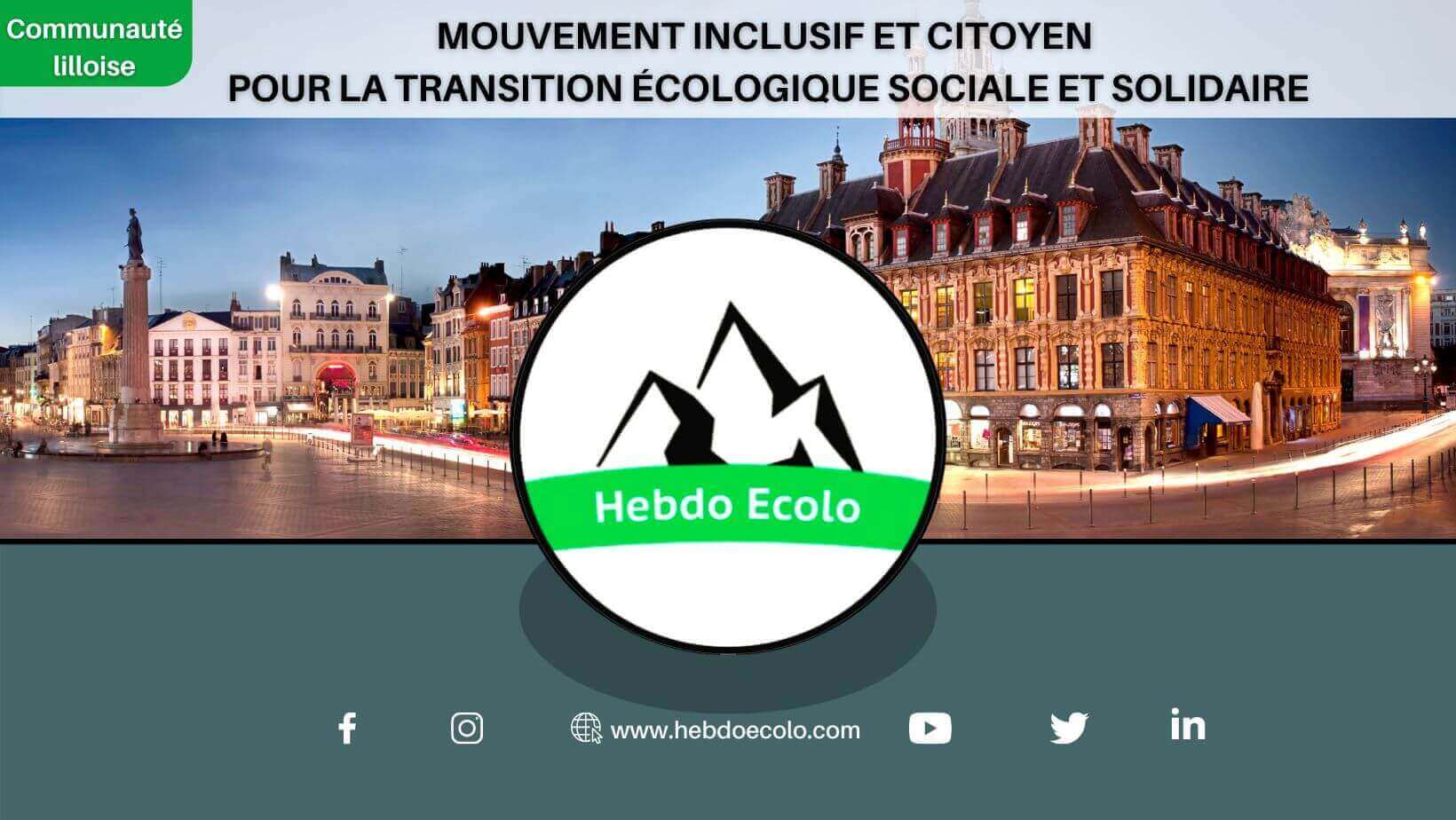 HEBDO ECOLO - Lille | HEBDO ECOLO