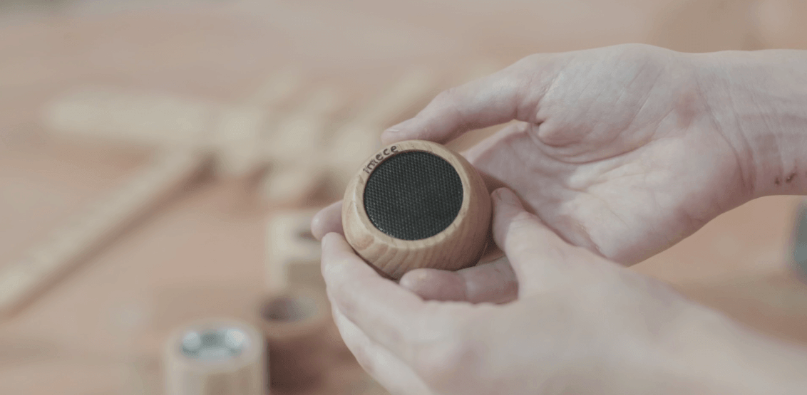 Mini Wood Speaker | Imece Inisiyatifi