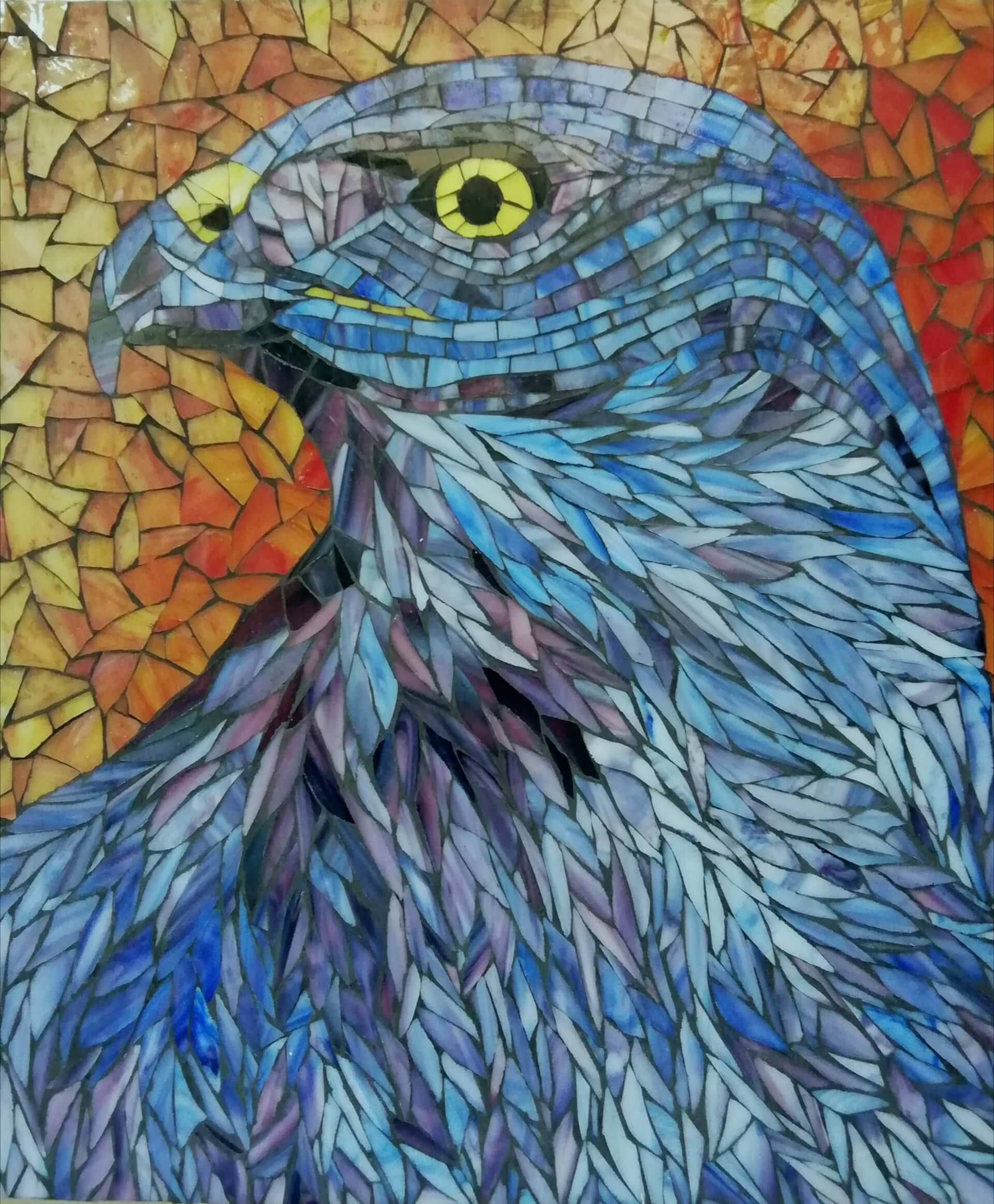 Le saut | Isabelle Mosaic