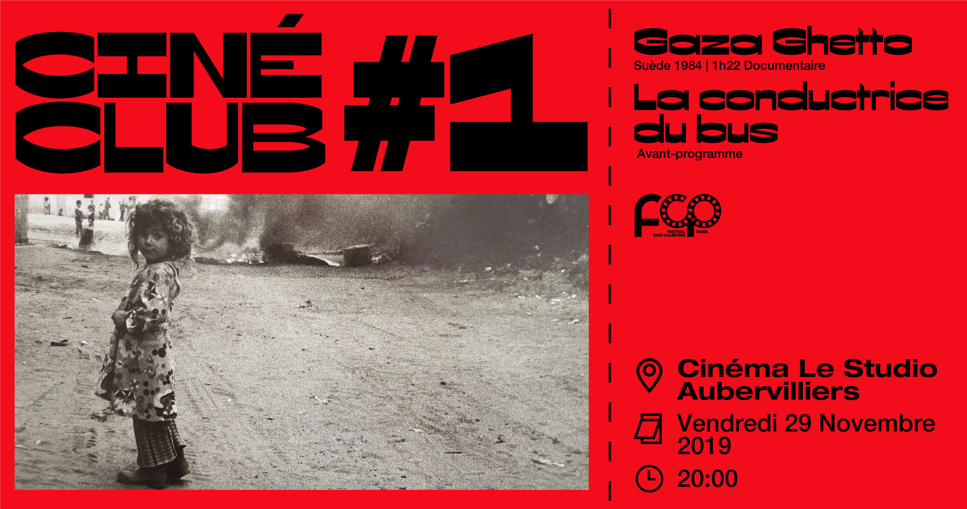 CinéClub #1 | Festival Ciné-Palestine - FCP