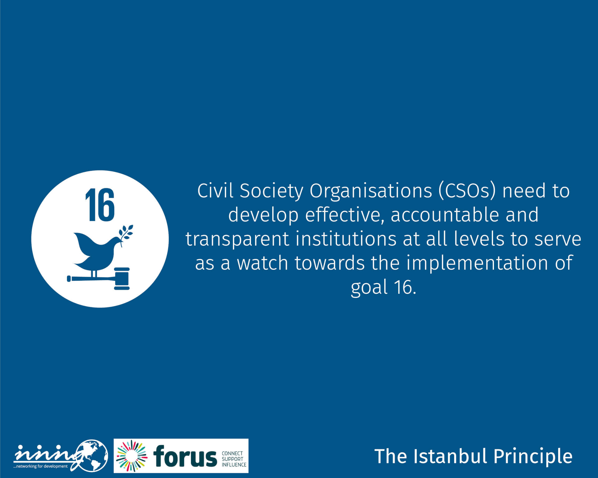 Fostering legitimacy, accountability and transparency through self-regulation by Civil Society Organisations (CSOs) | Forus