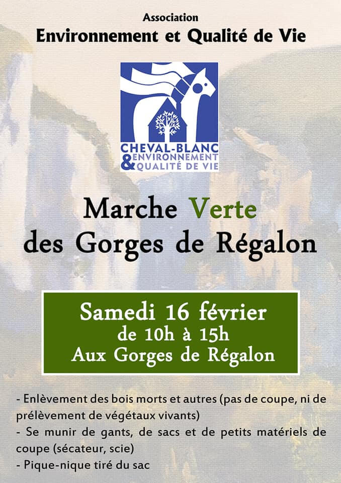 Marche Verte des Gorges de Régalon | AEQV
