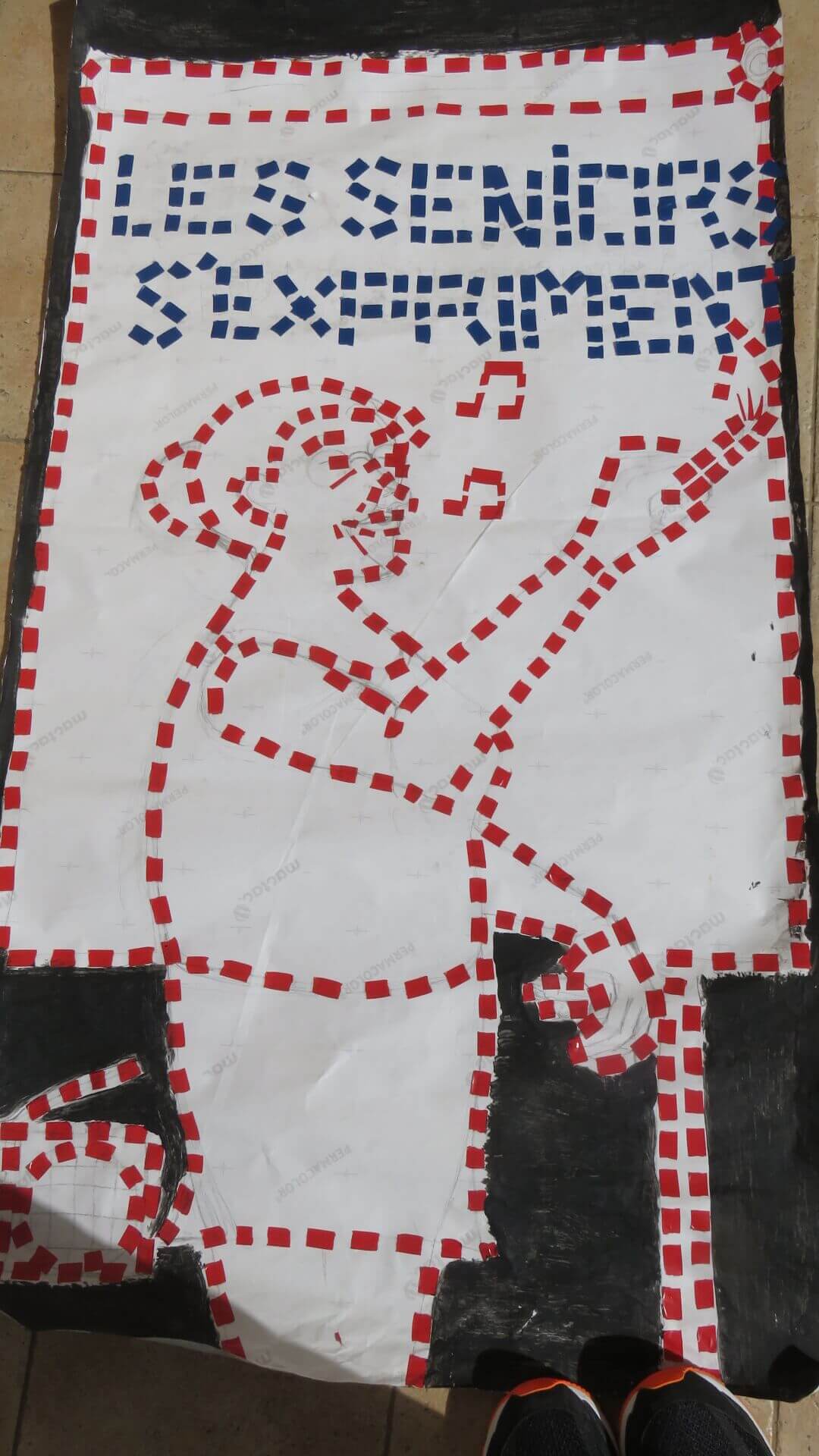 Composition figurative :  100 euros | L’Art sans Gène