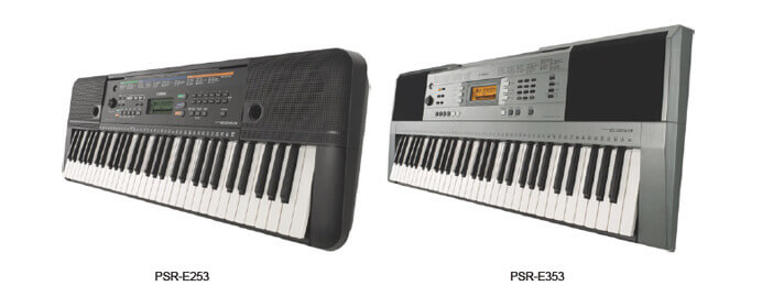 NOUVEAUX CLAVIERS NUMERIQUES/ PSR-E252 ET PSR-E353 | Star Wax Magazine