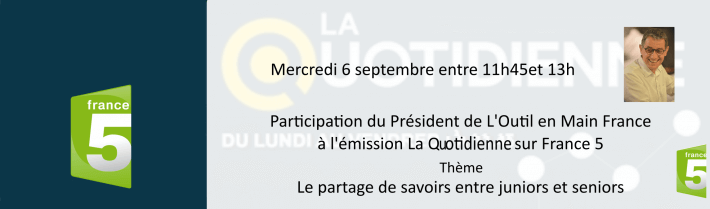 Le partage de savoirs entre juniors et seniors | L'Outil en Main France