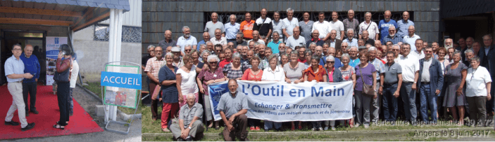 Rencontre Départementale 49 & 72
à Angers 8 juin 2017 | L'Outil en Main France