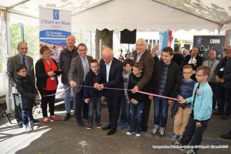 Les ateliers de L'Outil en Main du Pays de  Saint-Fulgent en Vendée inaugurés. | L'Outil en Main France
