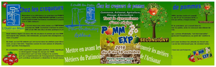 L'Outil En Main de PARTHENAY chez les "CROQUEURS de POMMES" | L'Outil en Main France